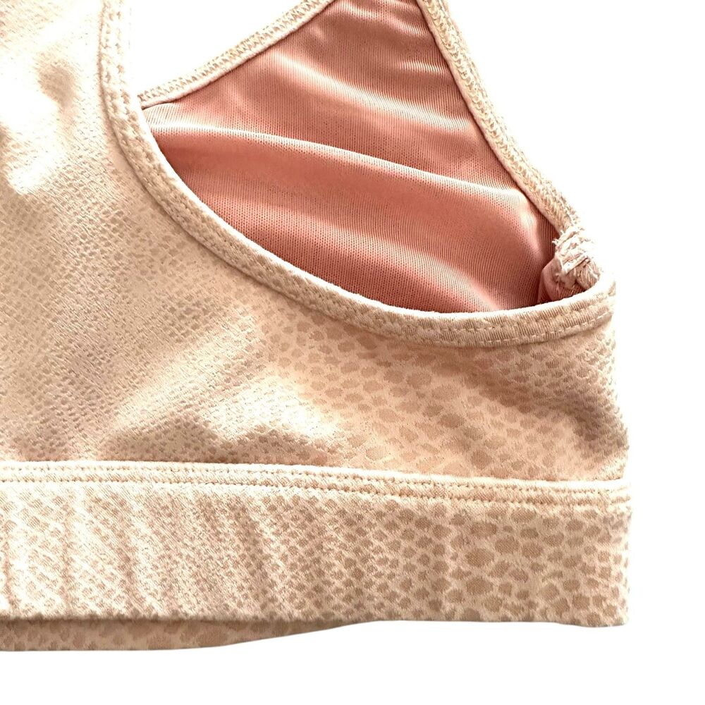 KORAL Trifecta Versatility Snake Print Sports Bra Pink‎ Medium - Picture 4 of 5